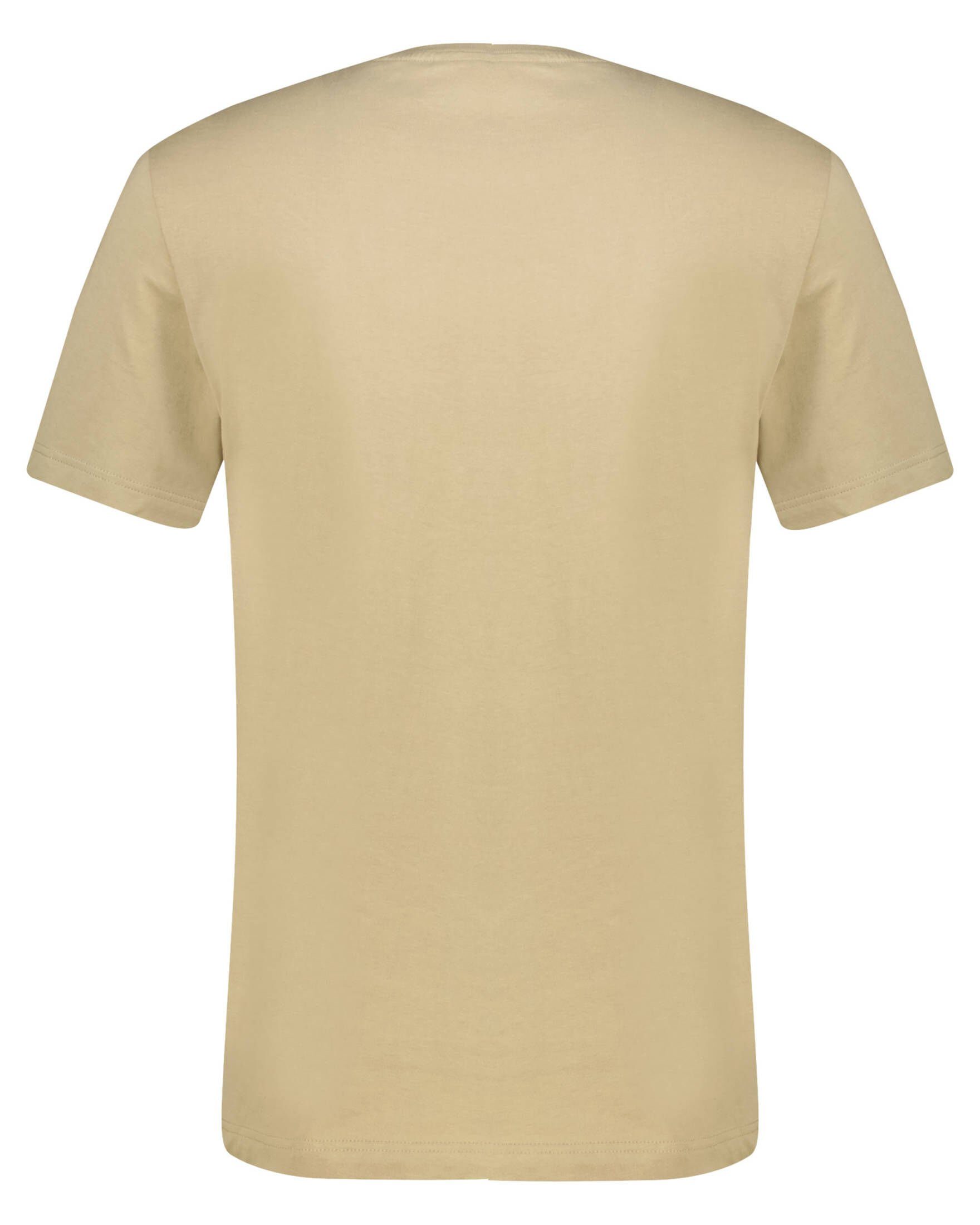 Lacoste T-Shirt (25) Herren braun (1-tlg) T-Shirt
