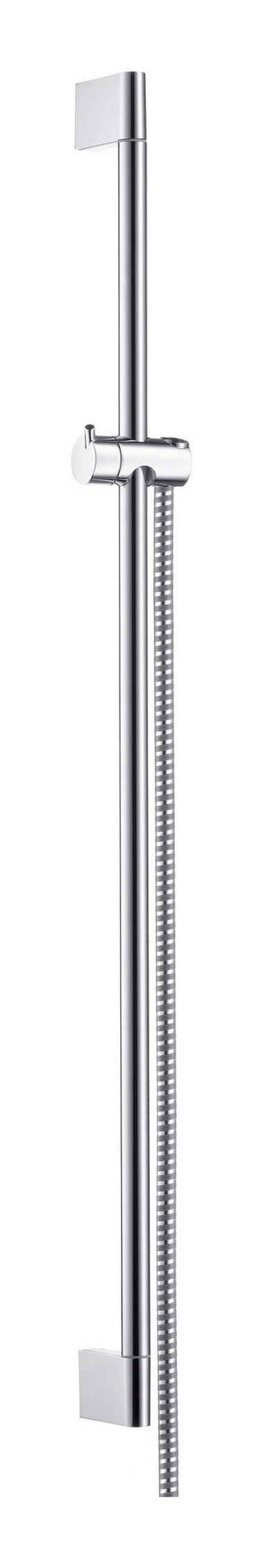 hansgrohe Duschstange Unica, Brausestange Crometta mit Metaflex Brauseschlauch 900 mm - Chrom