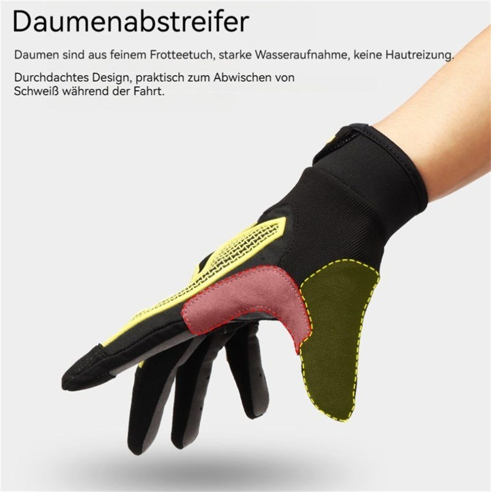Damen Dekorative Herren & Fahrradhandschuhe Handschuhe Winter für mit Fahrradhandschuhe Radsport Touchscreen Funktion Thermo Fahrradhandschuhe