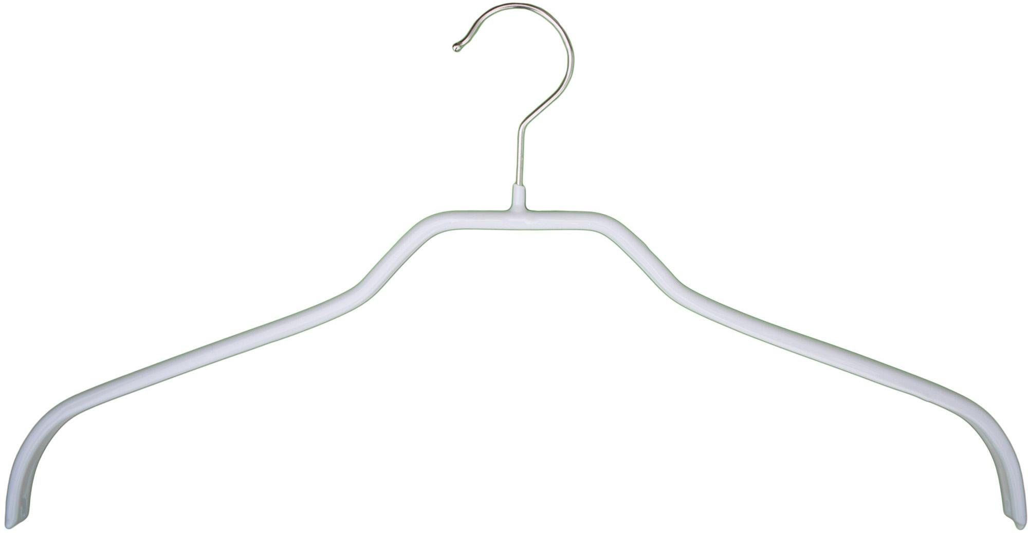 MAWA Kleiderbügel Silhouette 41/F, weiß 10-tlg) (Set