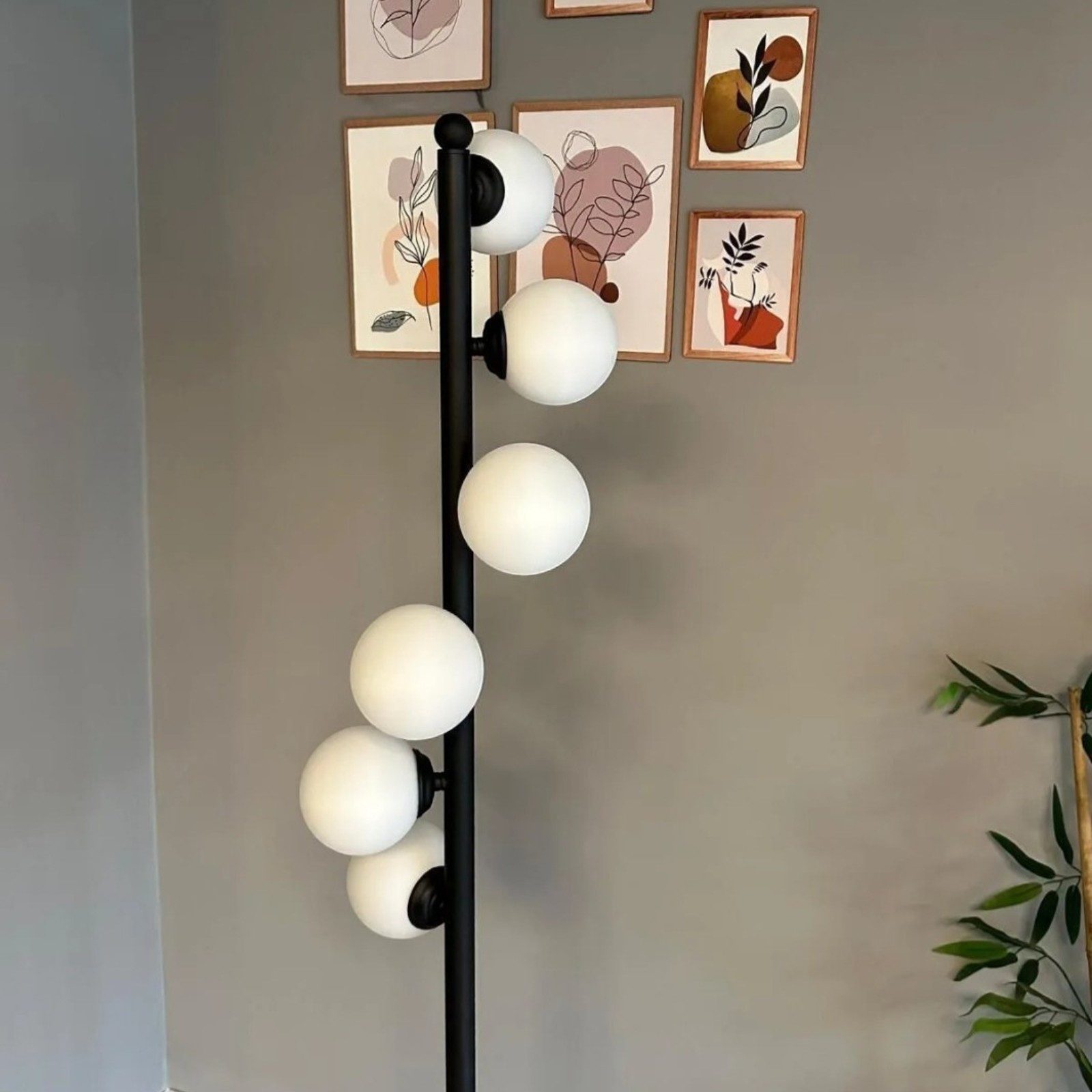 Bamyum Stehlampe Bamyum Modern Dekorative Metall Stehlampe, ohne Leuchtmittel, E27, verstellbarer Lampenschirm, Stehluchte mit Ablage