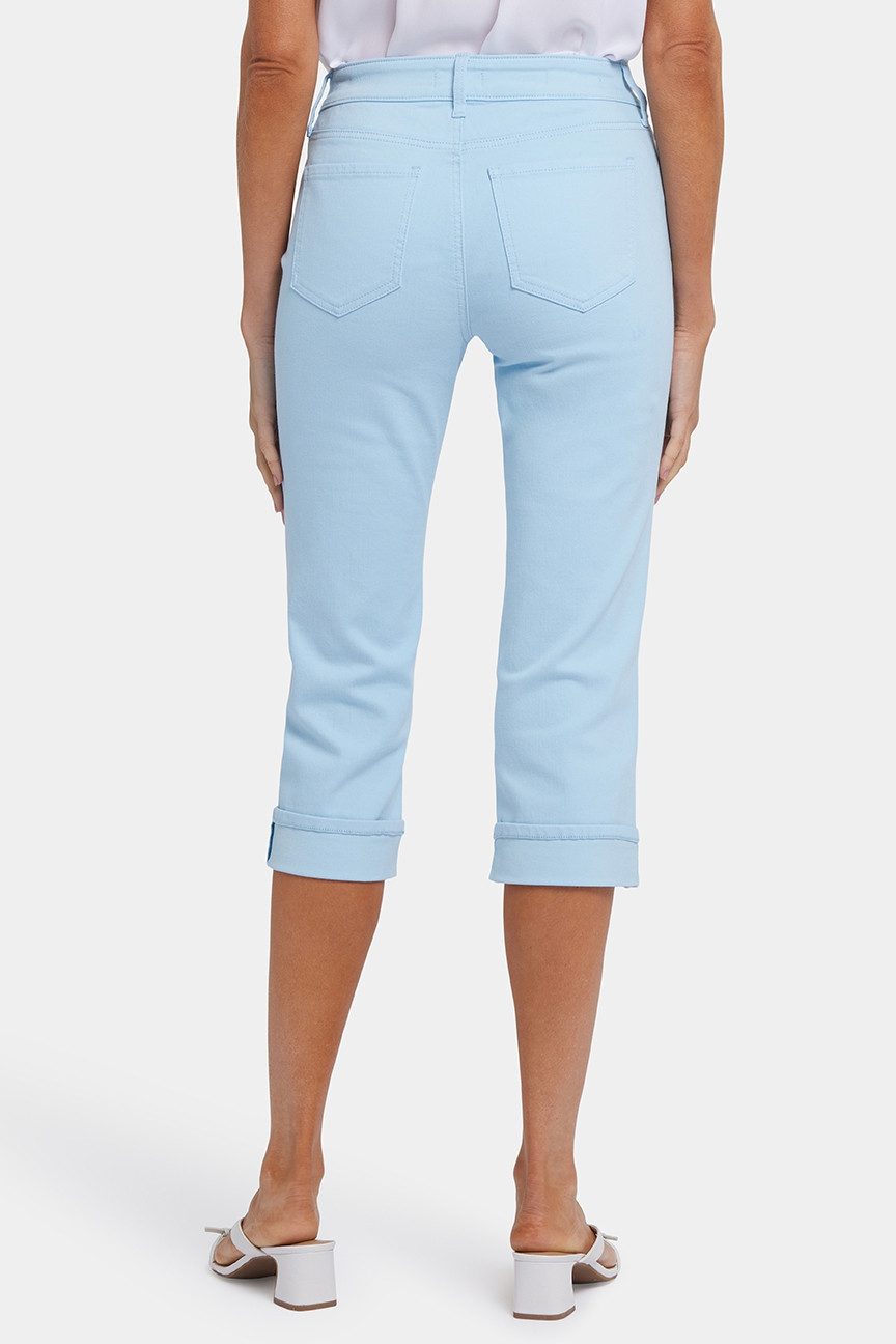 NYDJ Straight-Jeans Marilyn Straight Crop Jeans in Cool Embrace® Denim
