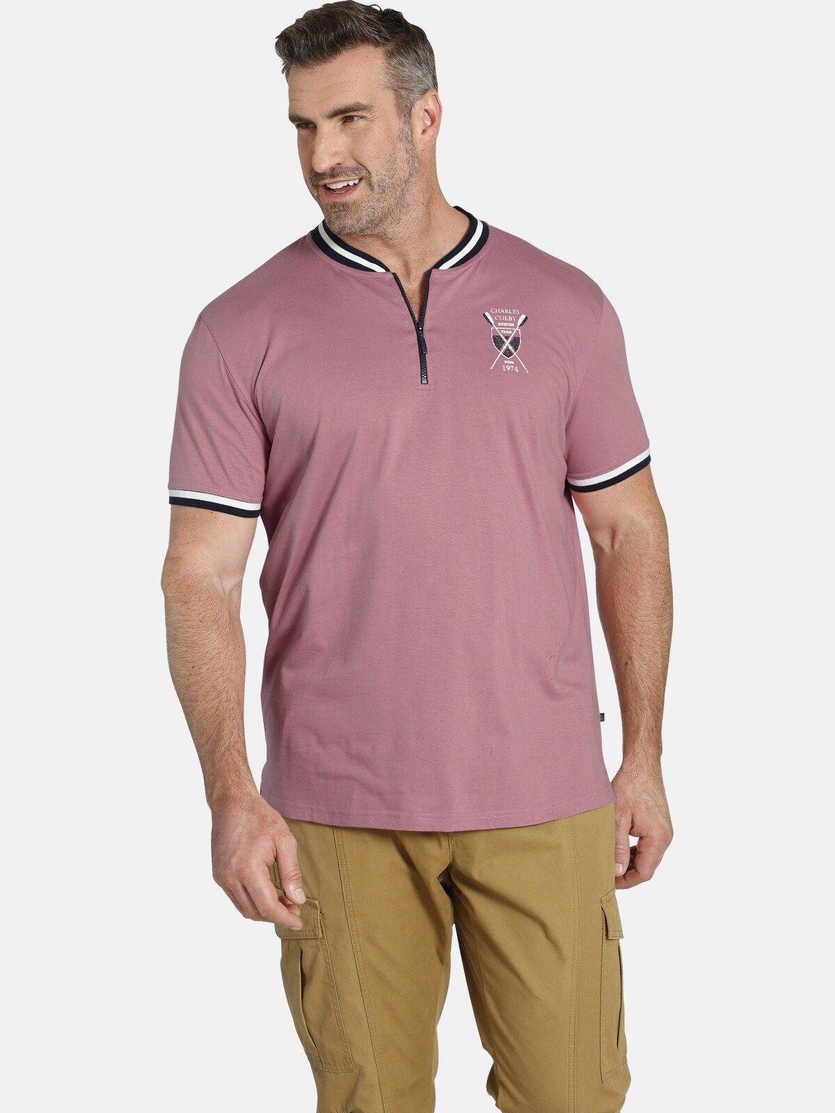 Charles Colby T-Shirt EARL FIGORY stylisch günstig online kaufen
