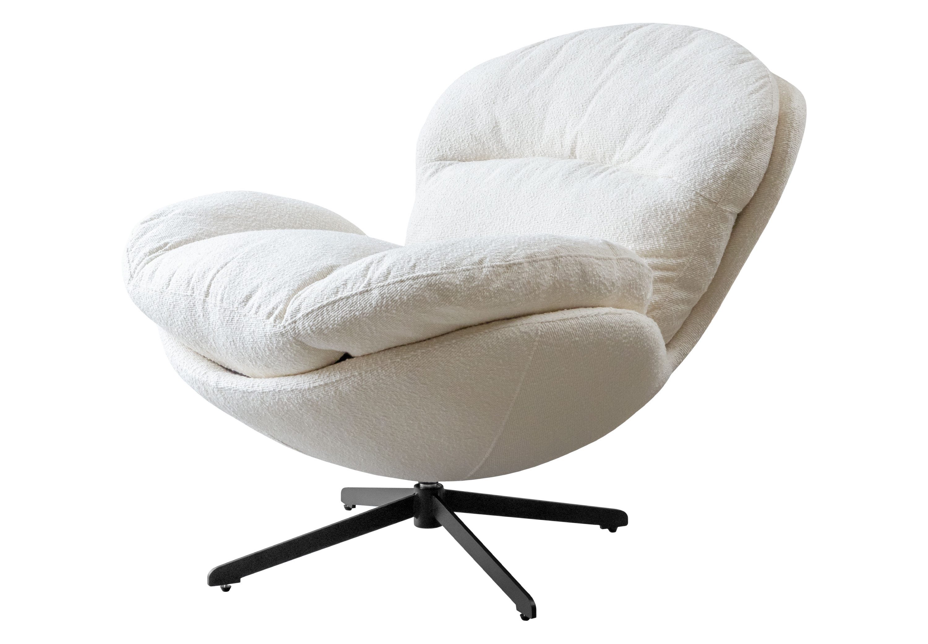 Lookway Drehsessel COCO 360° – Drehbarer Polstersessel für Wohnzimmer & Büro, Breite: 100 cm