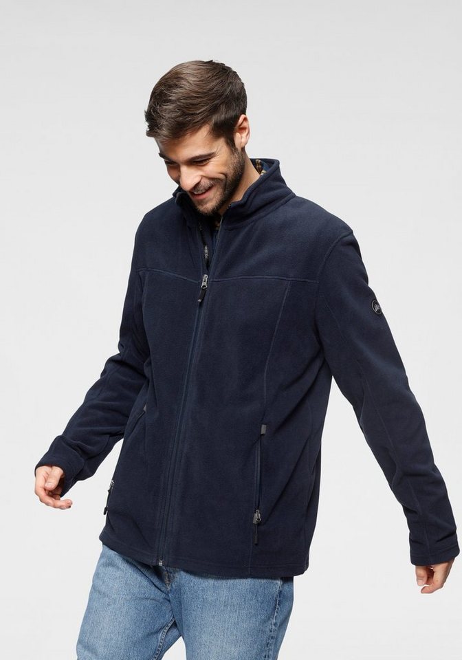 Polarino Fleecejacke mit Stehkragen