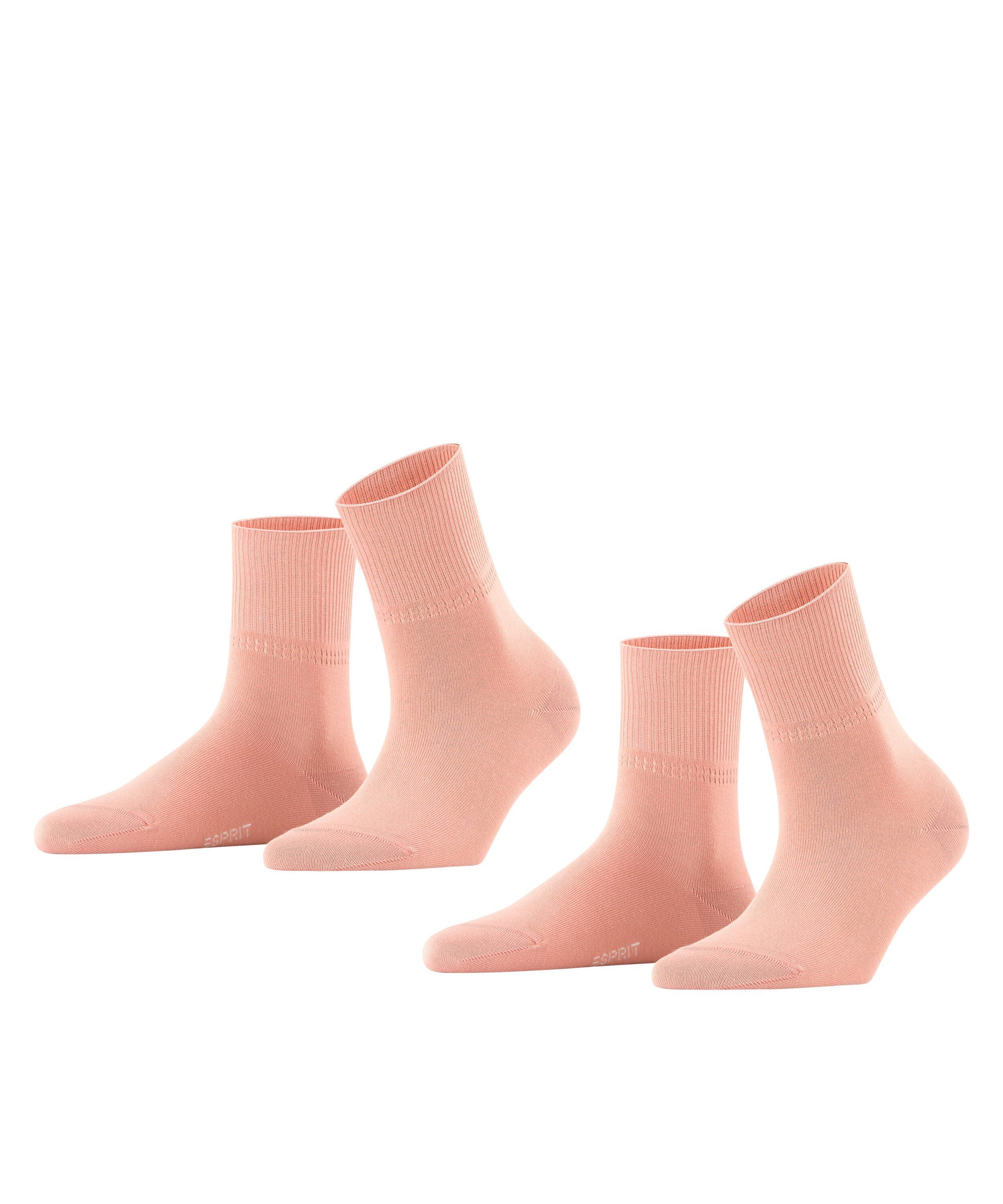 Socken Ribbed Cuff 2-Pack Socken mit Bio-Baumwolle