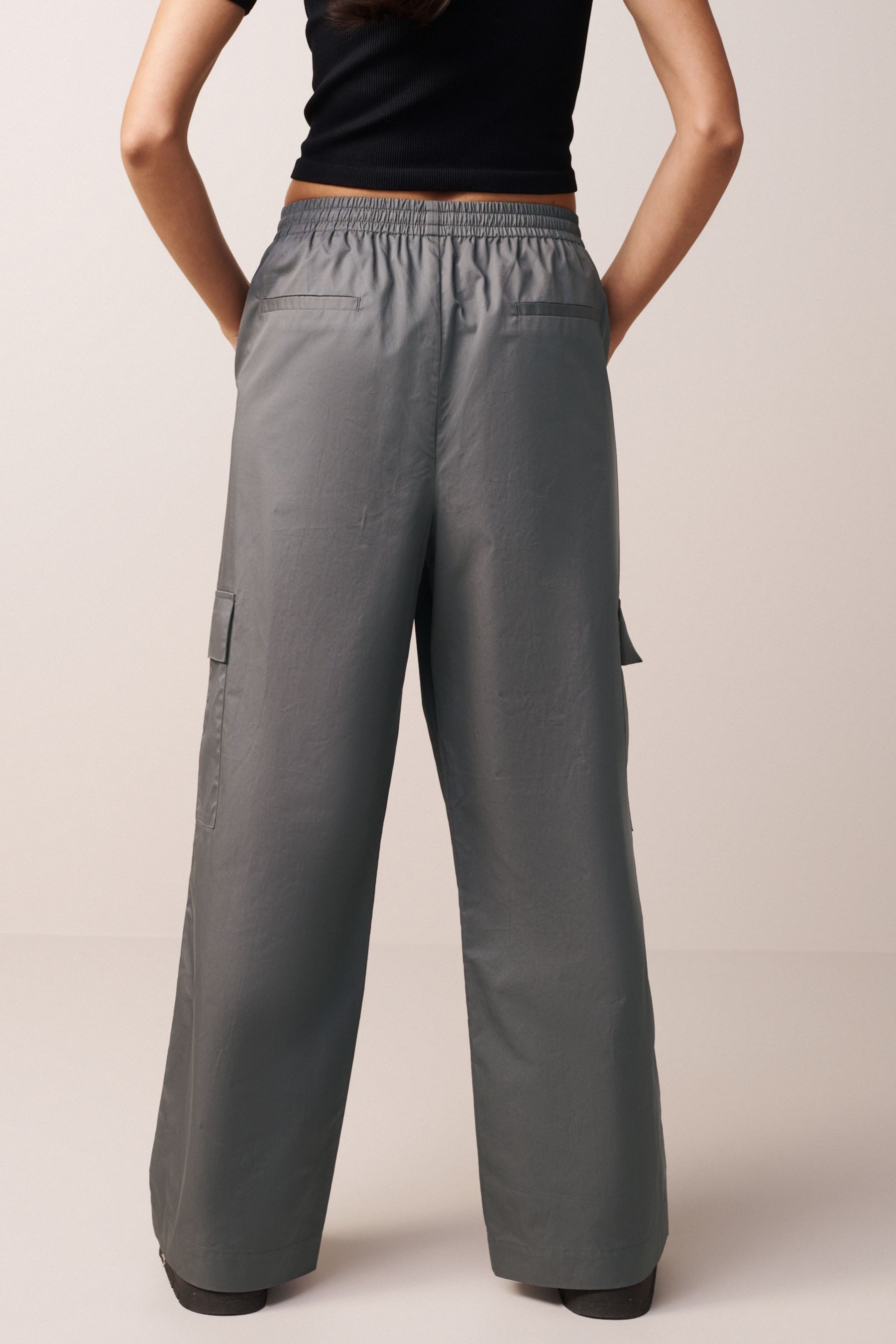 Next Cargohose Cargohose mit weitem Beinschnitt günstig online kaufen