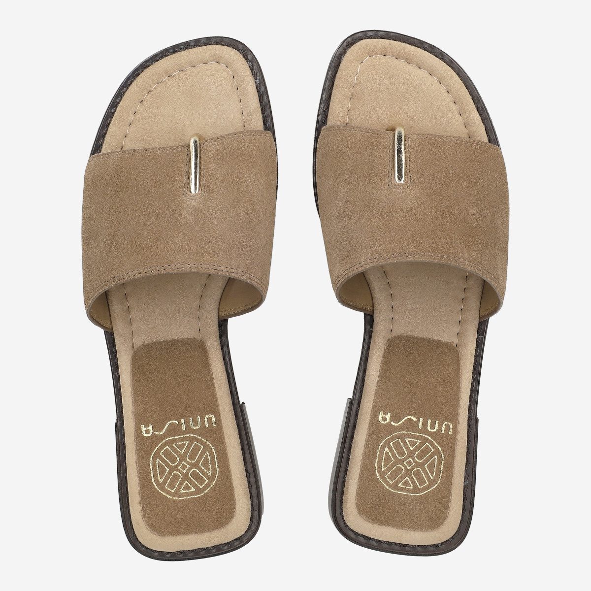 Unisa Unisa HANDY_BS FUNGHI, Sandaletten, Braun, Damen Sandalette