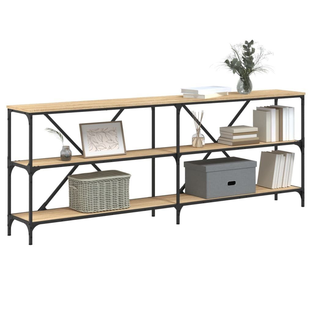 vidaXL Beistelltisch Konsolentisch Sonoma-Eiche 200x30x75 cm günstig online kaufen