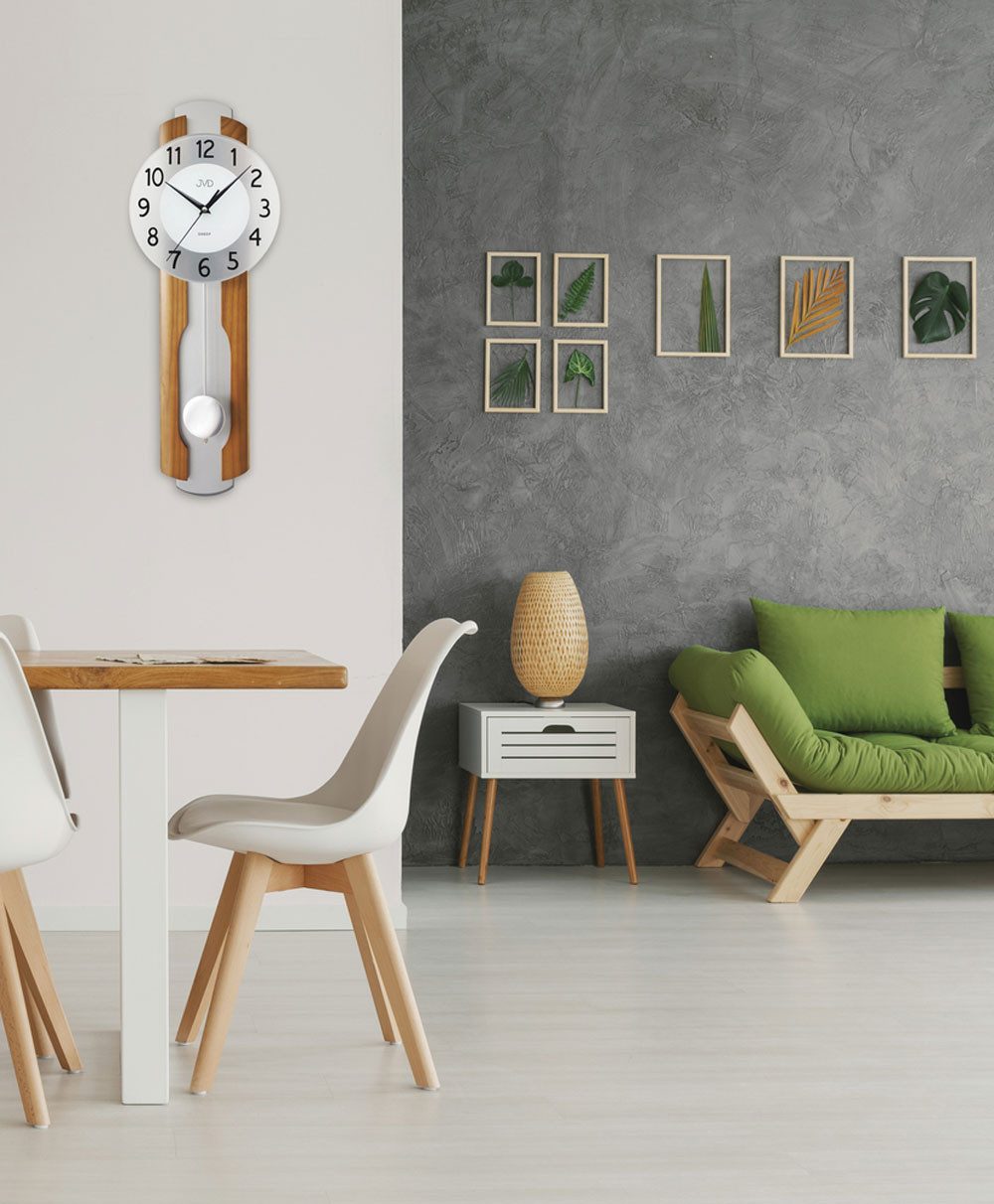 JVD Wanduhr Wanduhr mordern, Pendeluhr - JVD Modell: NS21001.2 günstig online kaufen