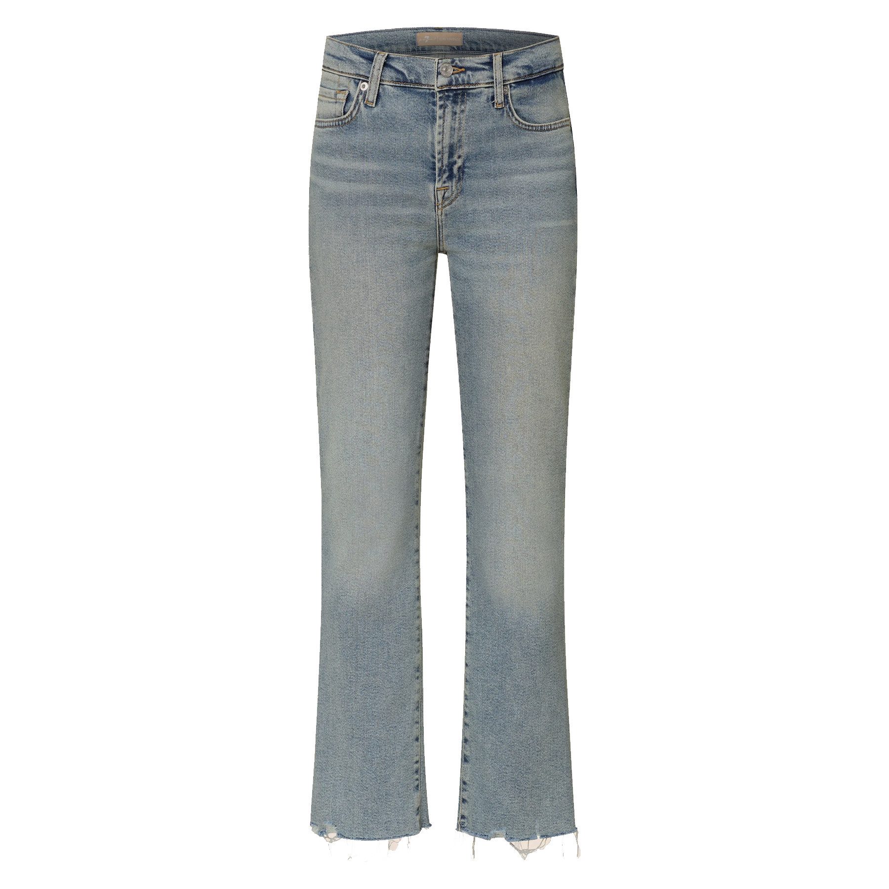 SEVEN FOR ALL MANKIND 5-Pocket-Jeans SEVEN FOR ALL MANKIND Jeans DAISY ANKLE BOOT Mid Waist - Blau