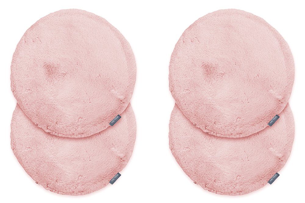 jilda-tex Sitzkissen 4er Set Sitzkissen Felloptik