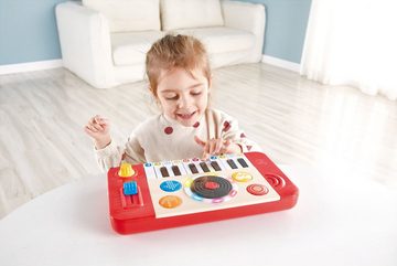 Hape Spielzeug-Musikinstrument DJ-Mischpult, mit Licht & Sound