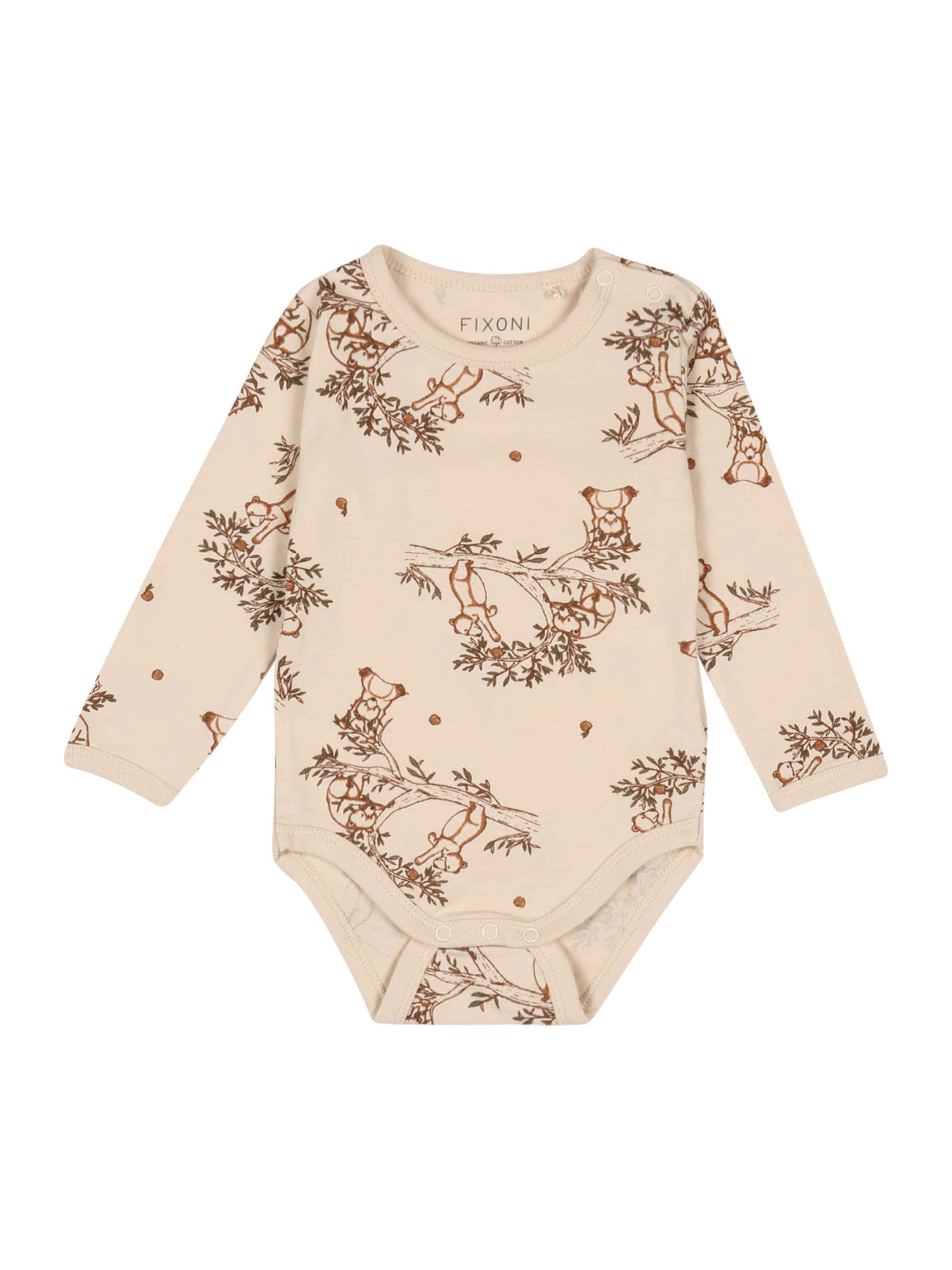 Fixoni Strampler (1-tlg) Plain/ohne Details