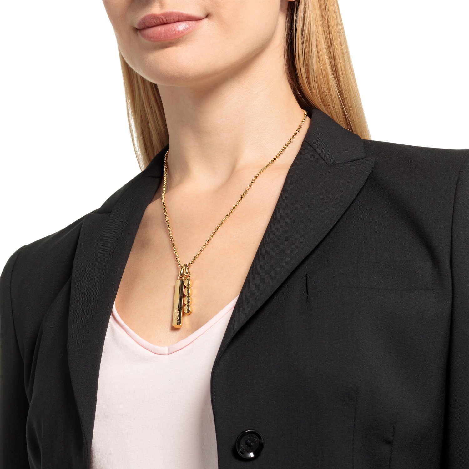 JOOP! Edelstahlkette JOOP! Halskette für Damen, Edelstahl (Halskette, 1-tlg., Halskette)