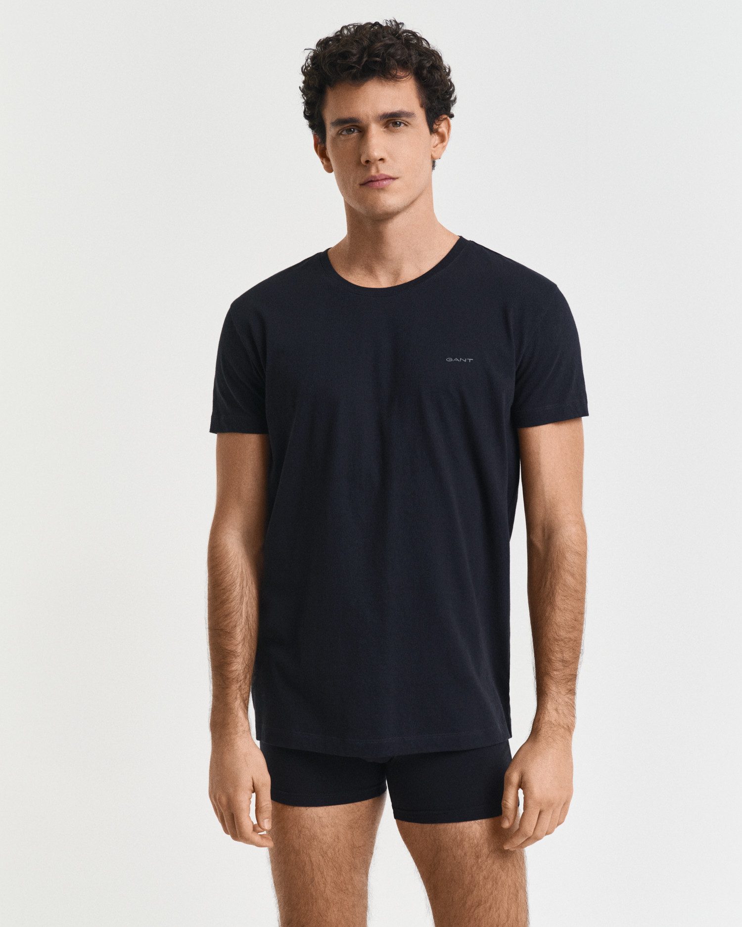 Gant Kurzarmshirt C-NECK T-SHIRT 2-PACK Mit Rundhalsausschnitt – Bild 4 von 5