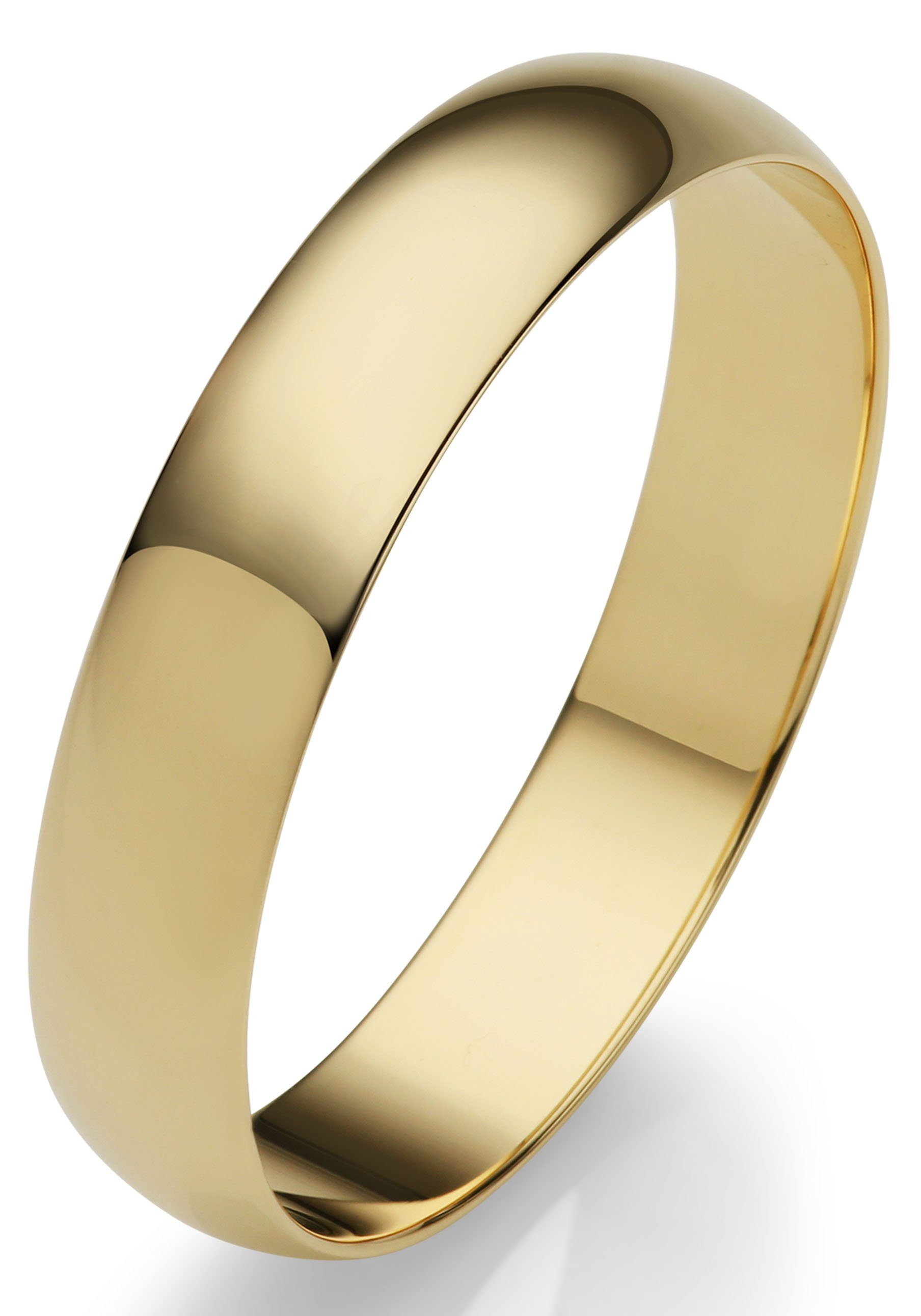 Firetti Trauring Schmuck Geschenk Gold 375 Hochzeit Ehering "LIEBE", Made in Germany, wahlweise mit oder ohne Brillanten