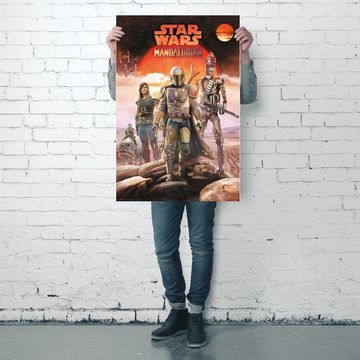 Grupo Erik Poster The Mandalorian Poster Crew 61 x 91,5 cm