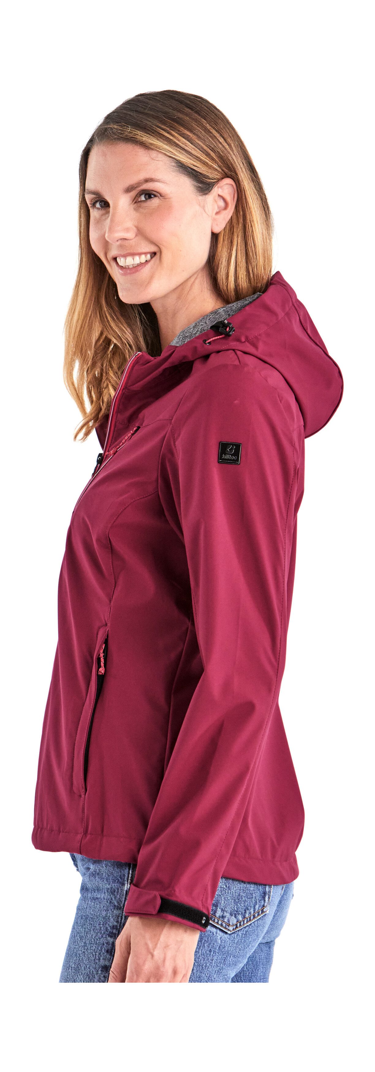 Killtec Softshelljacke KOS 89 WMN SFTSHLL JCKT Damen Softshelljacke: Wind-und wasserdicht, atmungsaktiv
