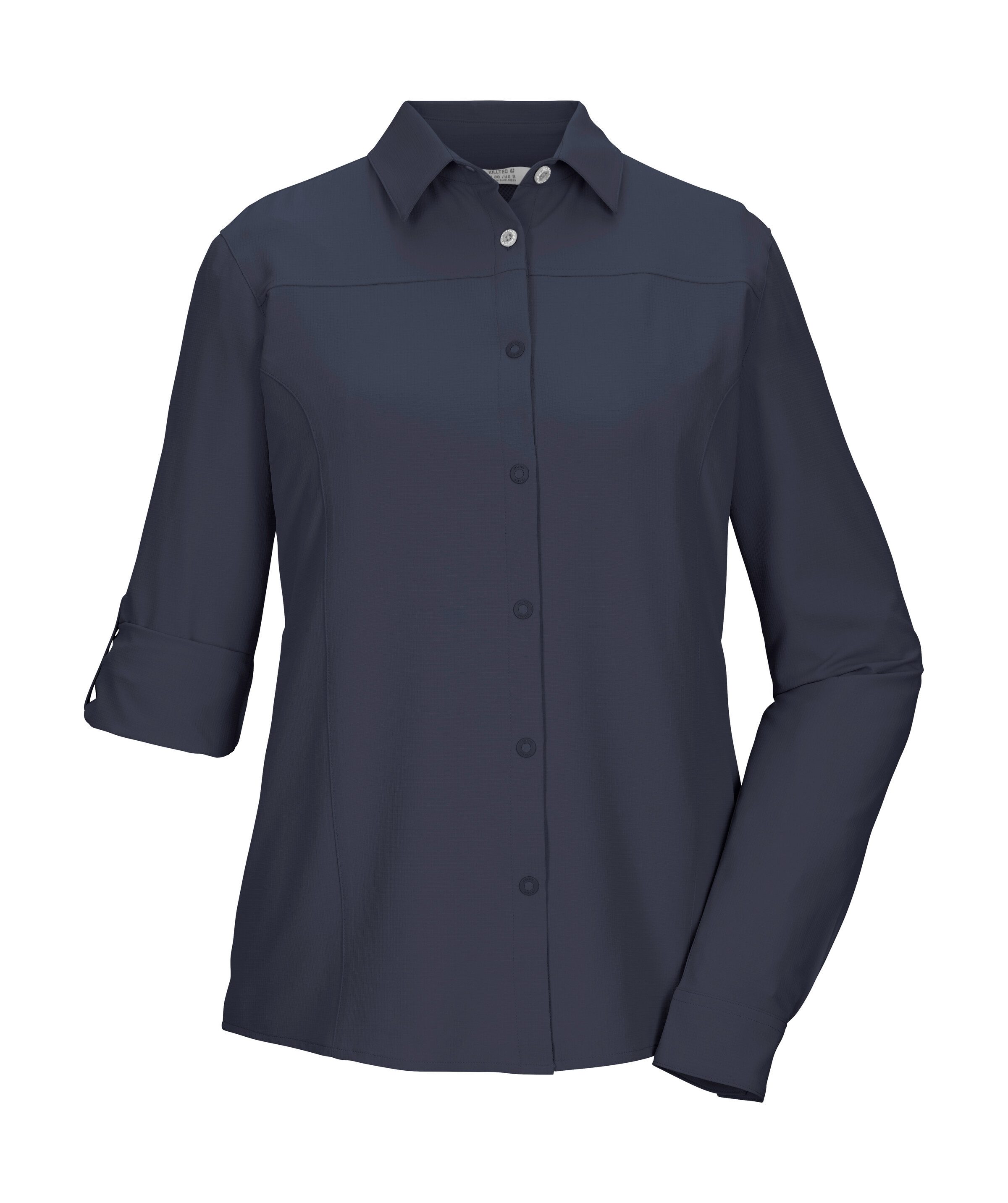 Killtec Funktionshemd KOS 61 WMN WVN SHRT Schnelltrocknende, krempelbare Damen Funktionsbluse
