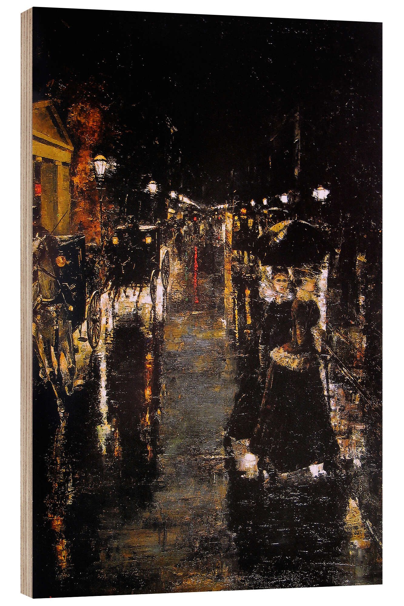 Posterlounge Wandbild Berlin, Leipziger Straße, Lesser Ury, erhältlich als Poster, Leinwandbild, Wandsticker oder Acrylglasbild