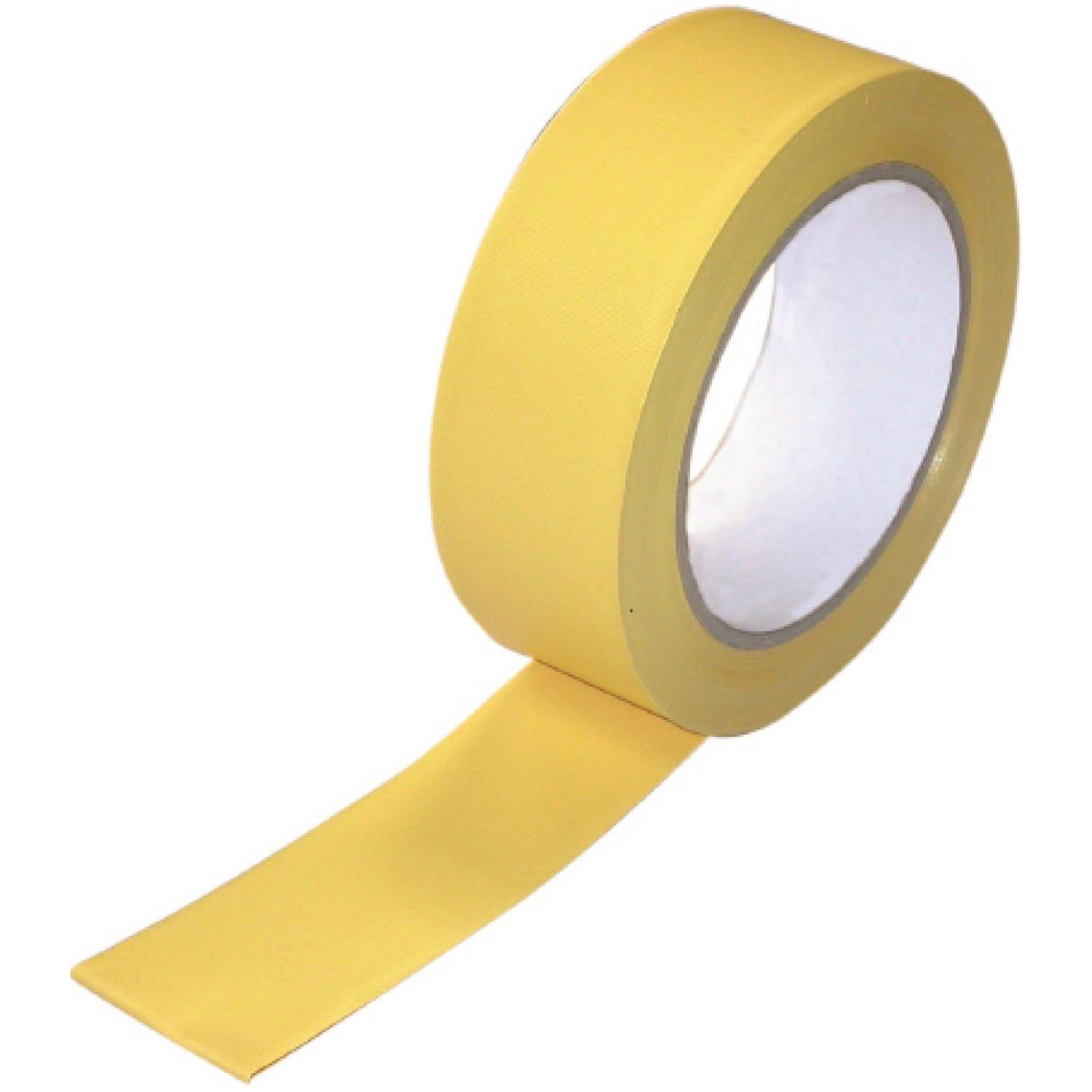 Primo24 Klebeband PRIMO24 Putzband PVC 30 mm x 33 m Gelb (30 mm x 33 m)