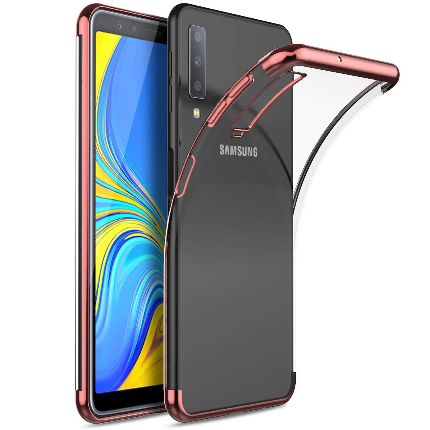 Handyhülle Slim Case Farbrand für Samsung Galaxy A70