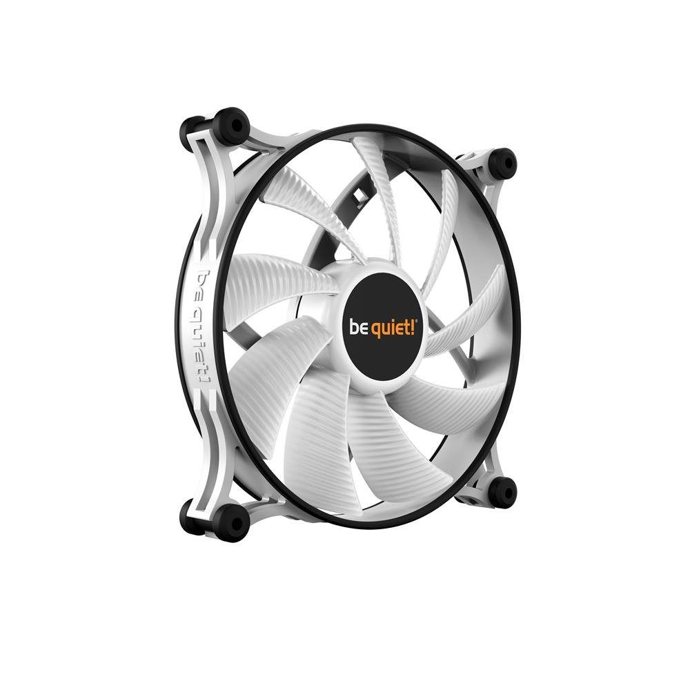 be quiet! Gehäuselüfter SHADOW WINGS 2, BL091, 140mm PWM White Computer Gehäuse Lüfter, Fan, weiß