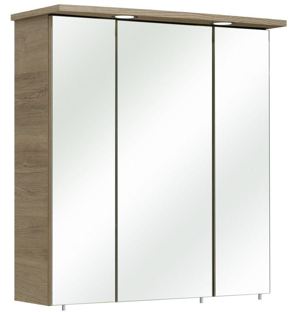 PELIPAL Badezimmerspiegelschrank Pelipal Spiegelschrank Offenbach sanremo eiche