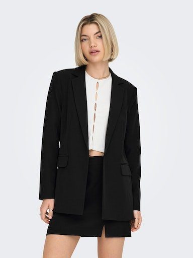 ONLELLY TLR NOOS Black LOOSE Longblazer ONLY BLAZER L/S LIFE