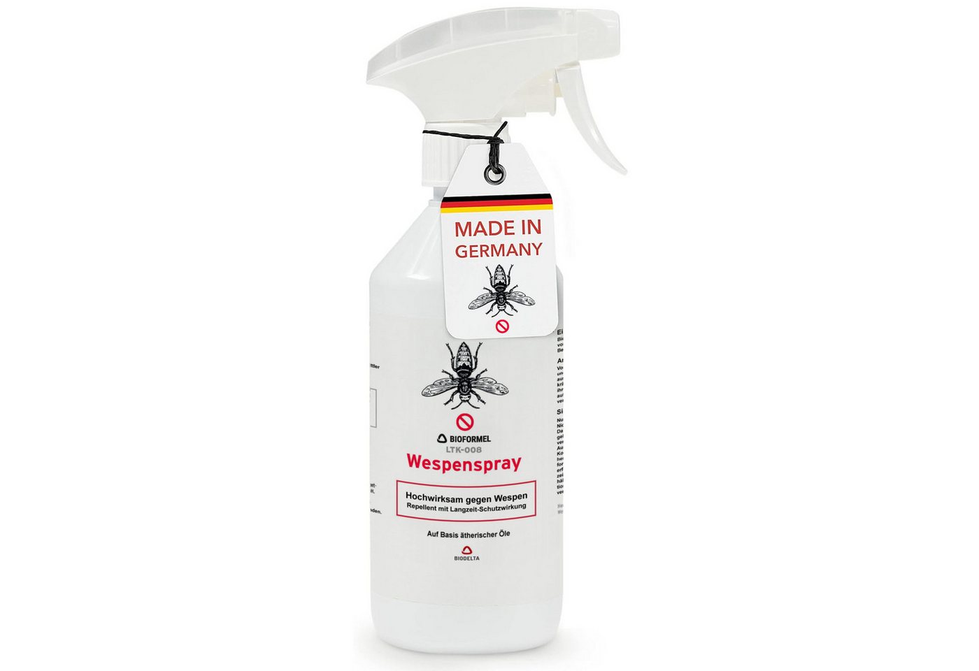 LTK-008 Biodelta Wespenspray Wespenspray N, 0.5 l, Sprühflasche oder Kanister, 500 ml