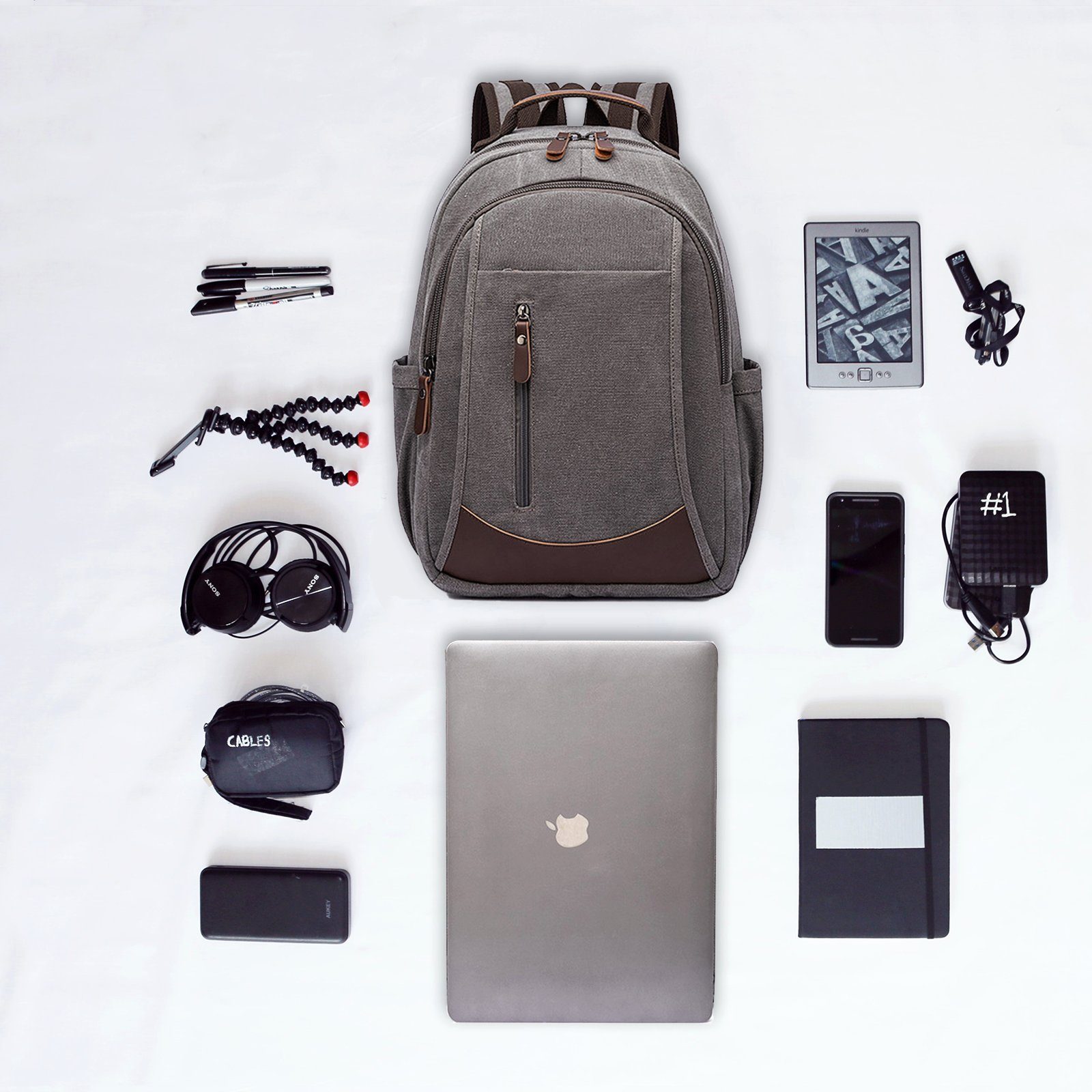 TAN.TOMI Rucksack »Eleganter Rucksack für Uni, Schule und Arbeit im  Retro-Look (Herren)«, mit Laptopfach online kaufen | OTTO