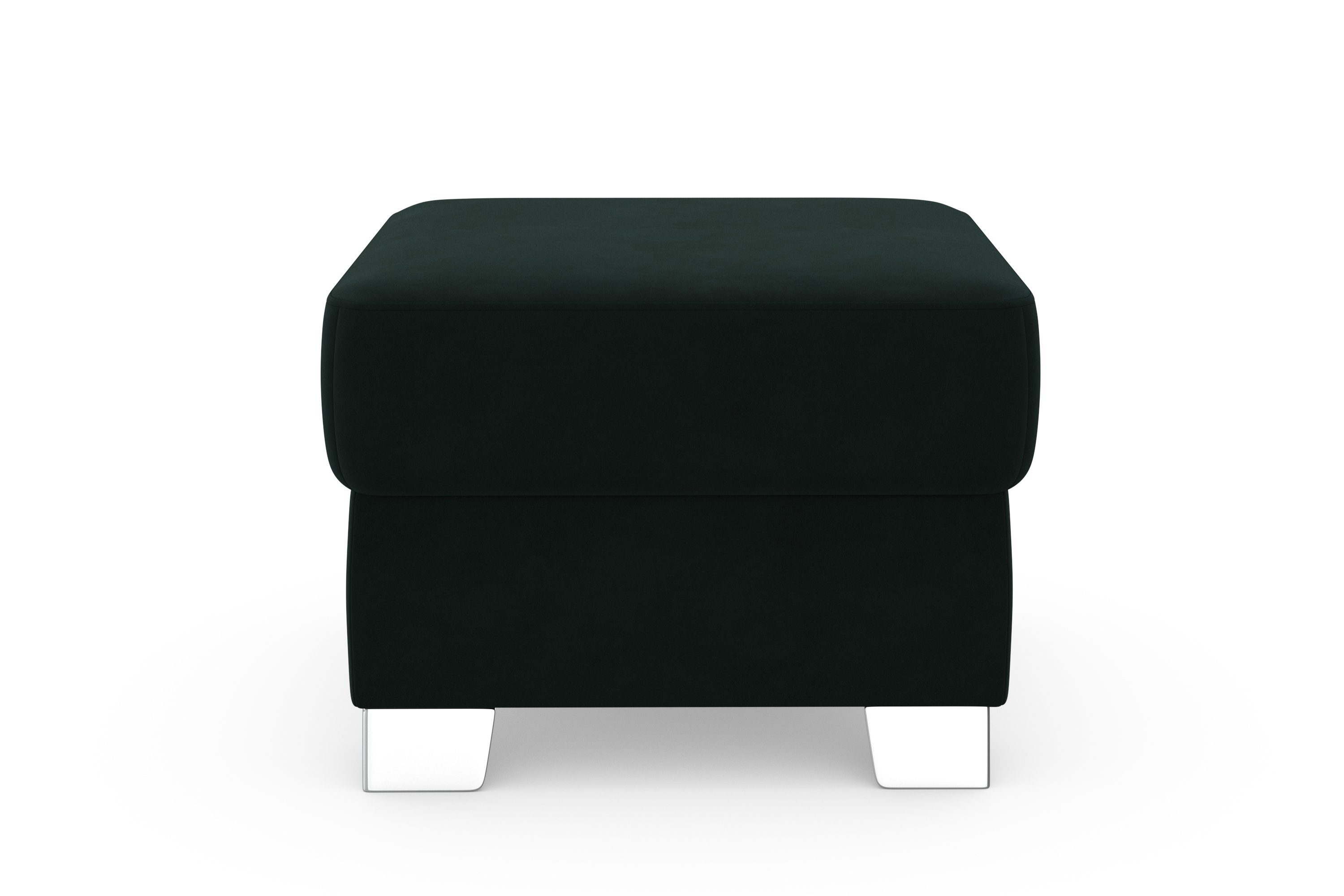 DOMO collection Hocker Anzio, wahlweise mit Federkern