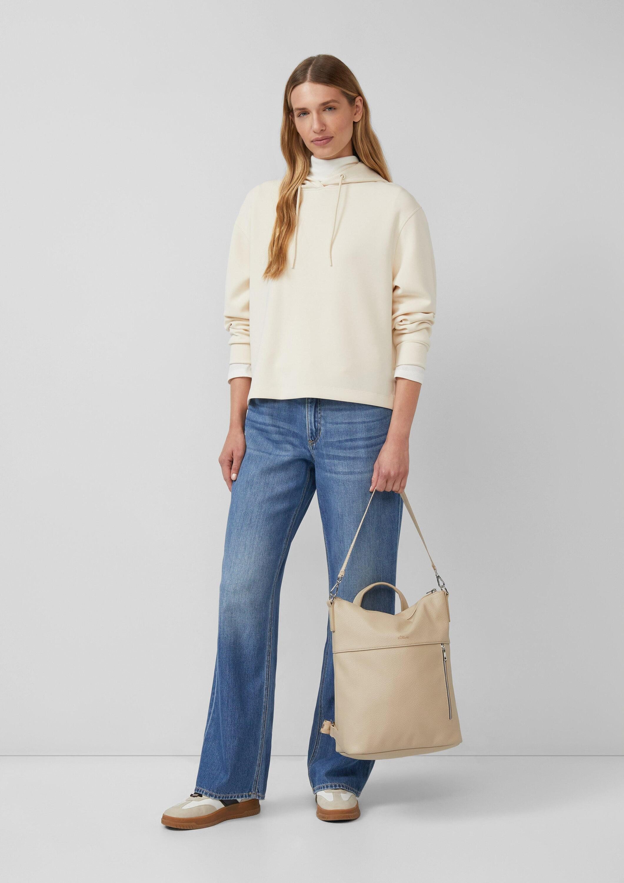 s.Oliver Rucksack Tasche, Rucksack in Leder-Optik mit längenverstellbarem G günstig online kaufen