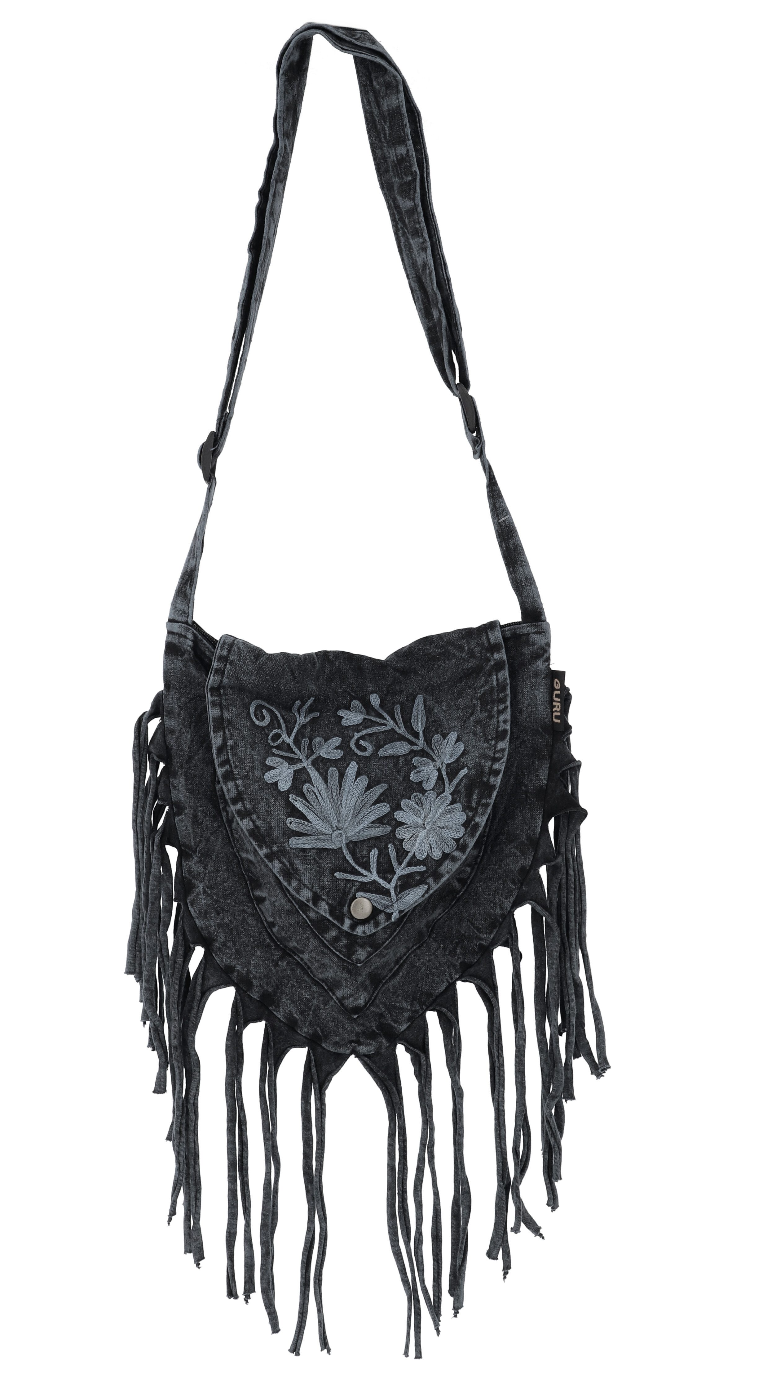 Guru-Shop Schultertasche Bestickter Schulterbeutel, Boho Patchwork..