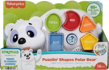 Fisher-Price® Lernspielzeug BlinkiLinkis Formen Eisbär, mit Licht und Sound