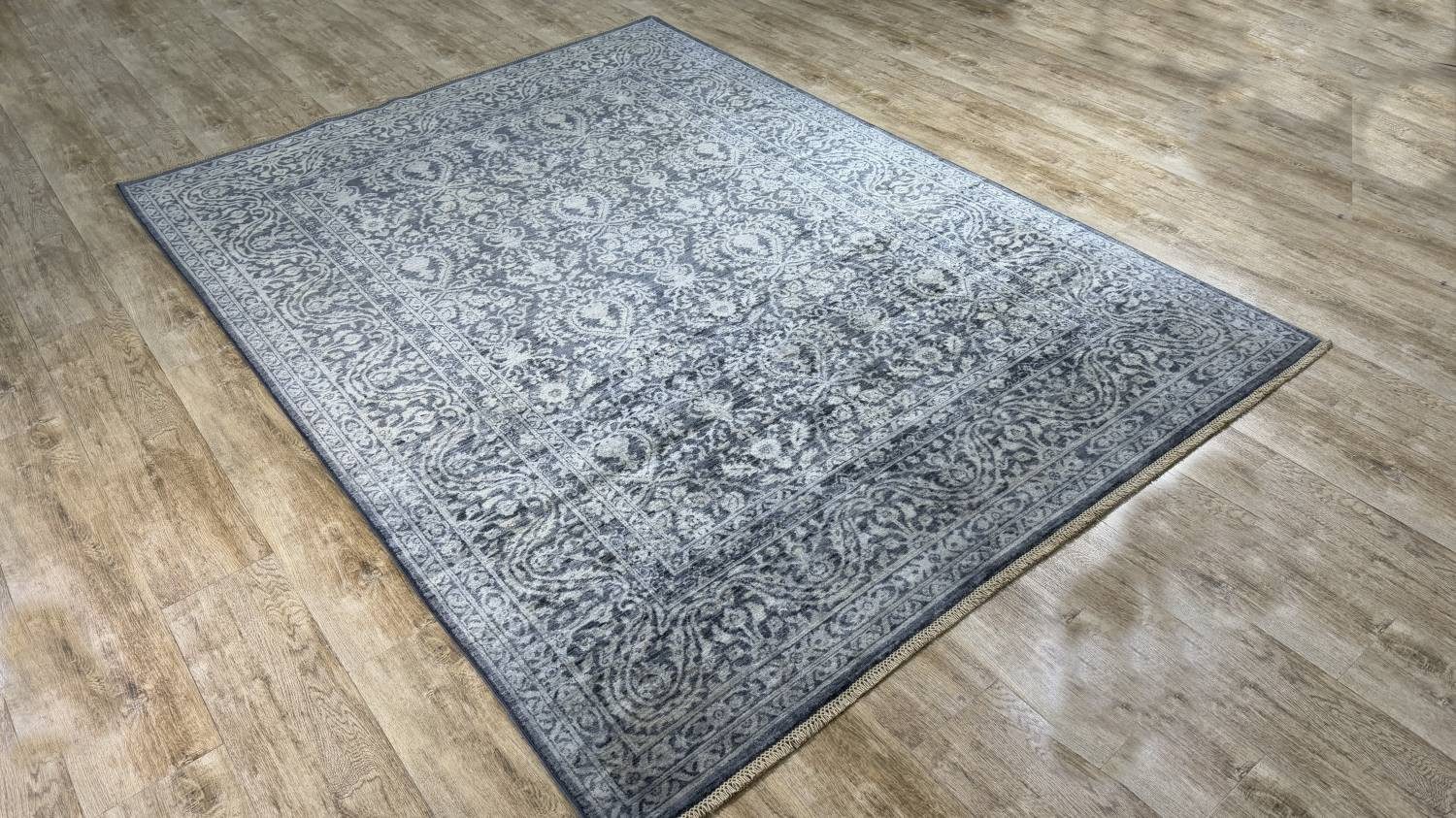 Rug Studios Teppich ZIEGLER MIRAGE-ORIGINAL HANDGEKNÜPFT, Rechteckig, Höhe: 8 mm, Handgefertigt, 180 x 247 cm, Grau