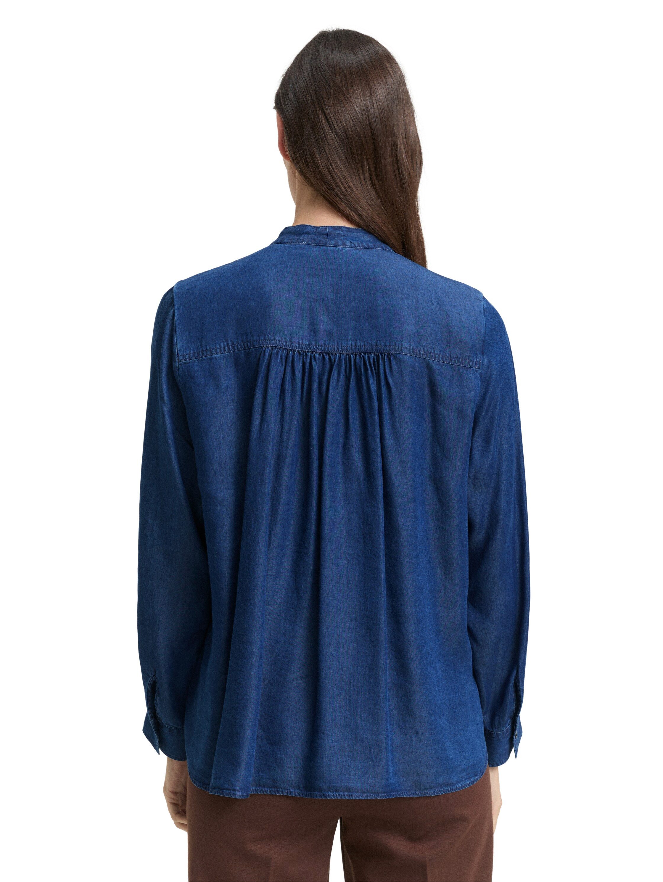 TOM TAILOR Hemdbluse mit Schleife am Kragen günstig online kaufen