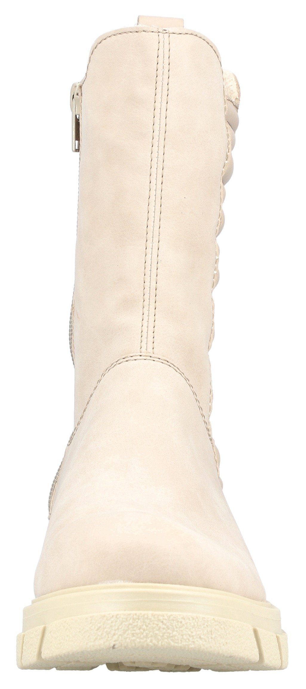 Rieker Chelseaboots seitlichen Steppungen hellbeige mit