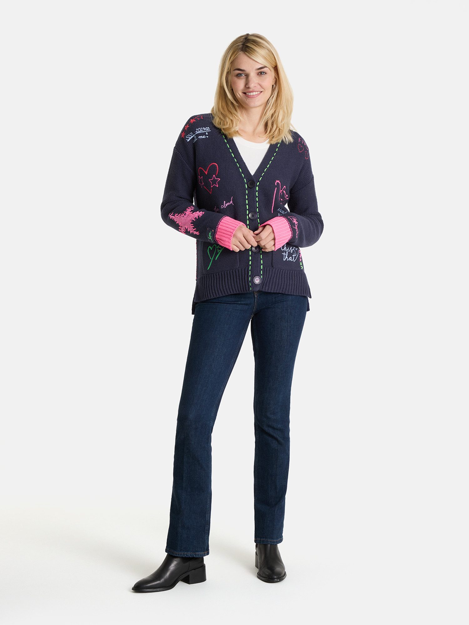 Lieblingsstück Strickjacke ArunaL mit 60% Baumwolle