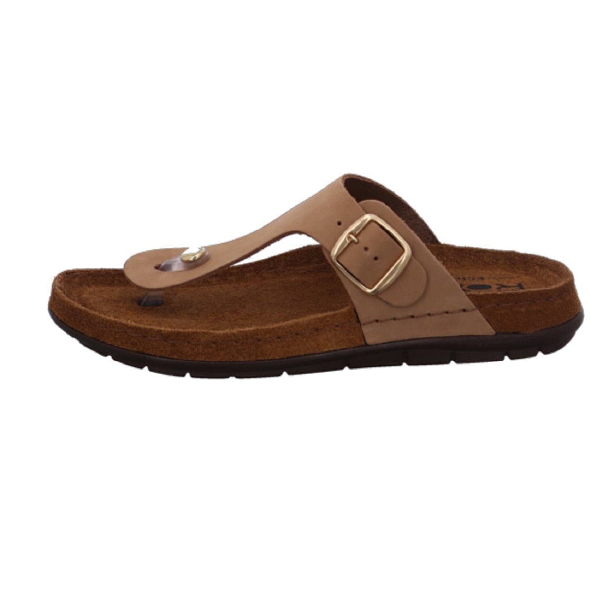 Rohde Damen Zehentrenner Bio-Pantolette Rodigo Leder Zehentrenner