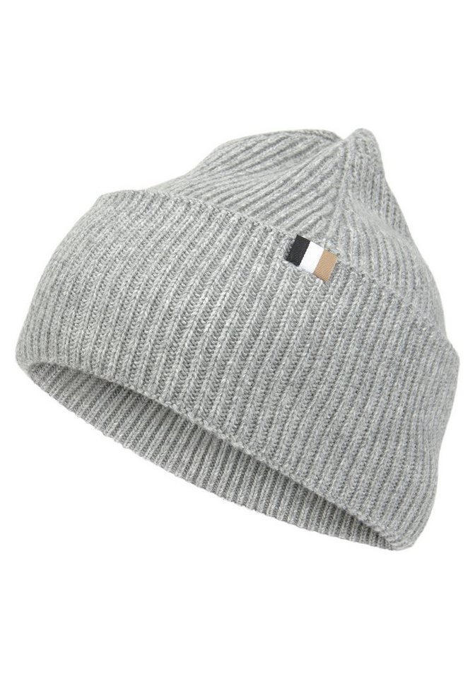 BOSS Beanie Laura_hat mit breitem Strickbund