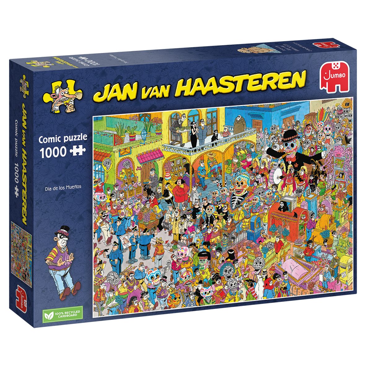Jan van Haasteren Puzzle Jan van Haasteren Dia de Los Muertos 1000 Teile Puzzle, 1000 Puzzleteile