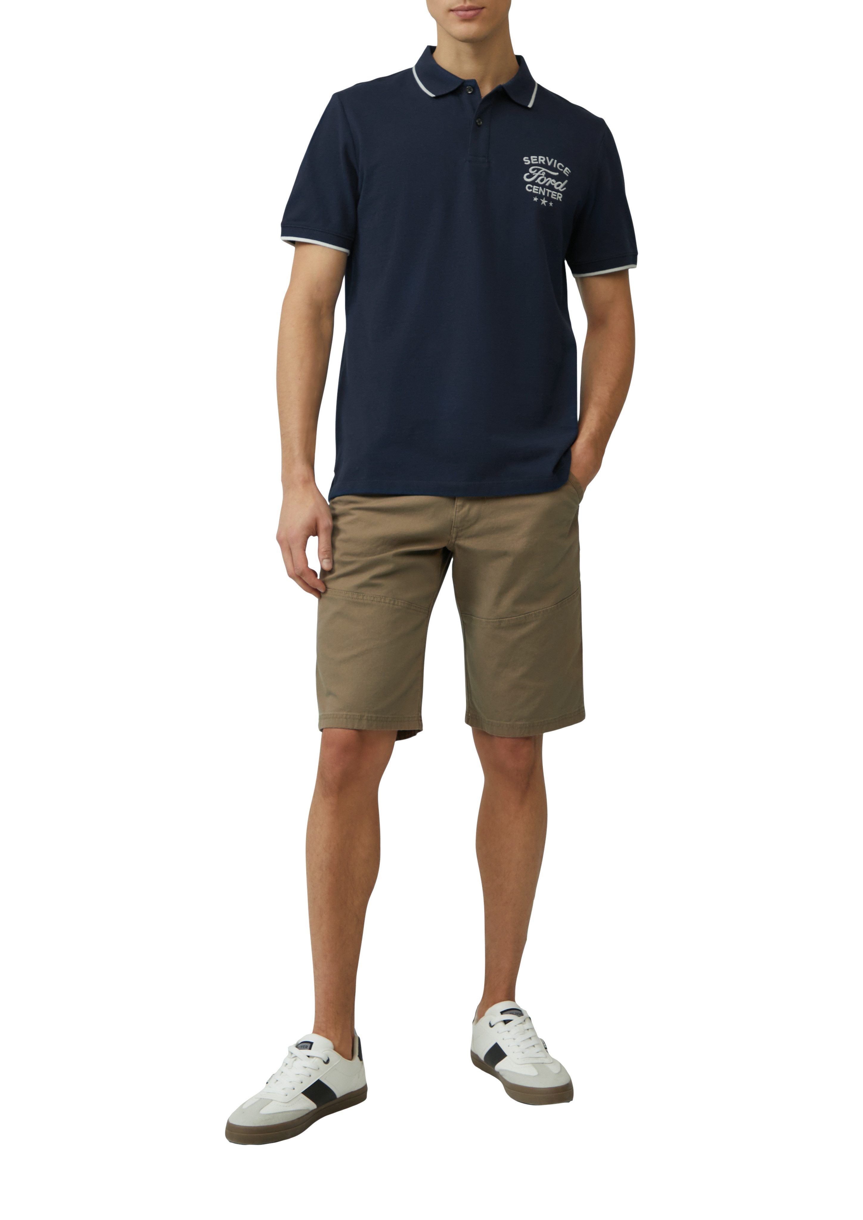 s.Oliver Poloshirt mit Front Print günstig online kaufen