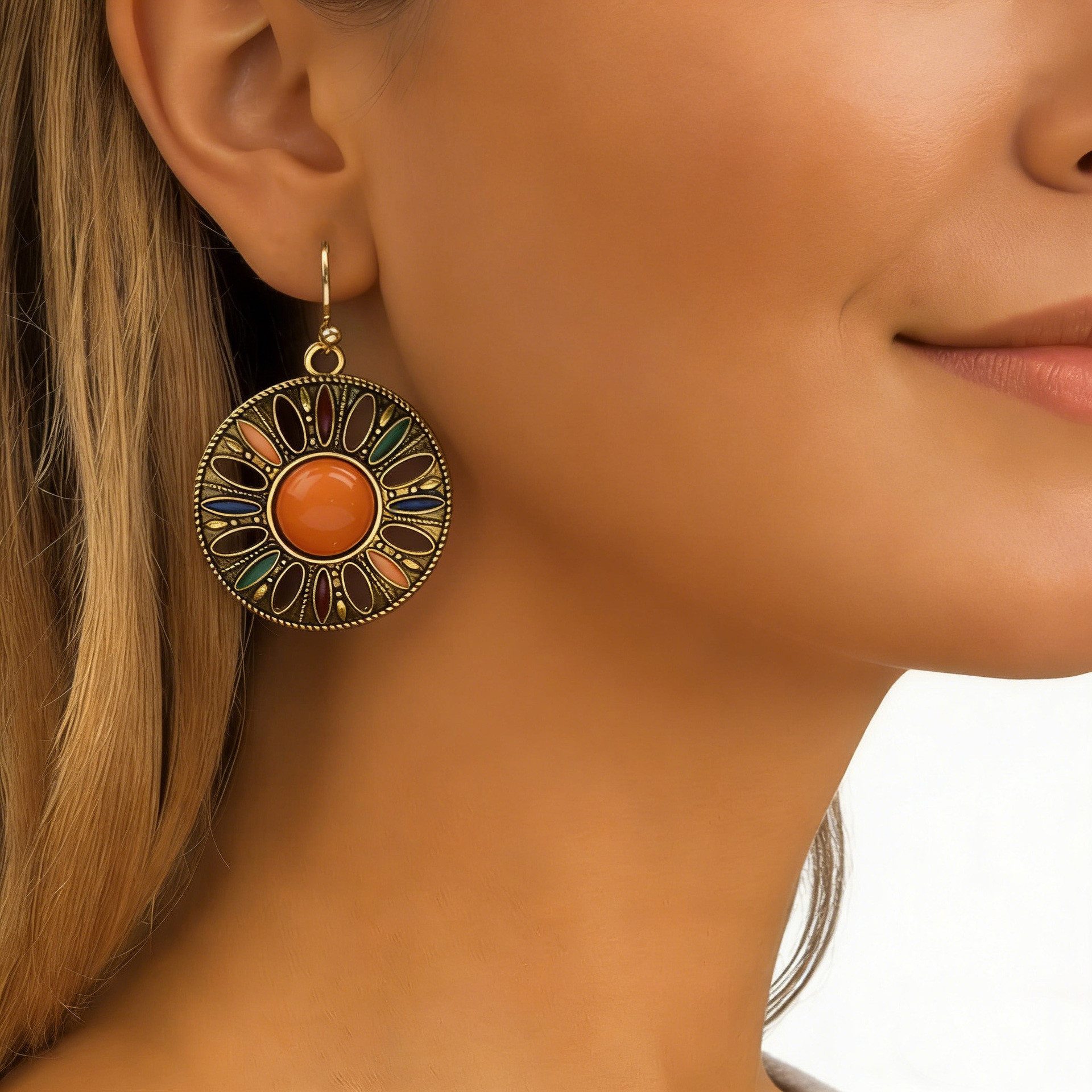 The Beauty House Ohrring-Set Vintage Boho Damen Ohrringe – Ethno Schmuck mi günstig online kaufen