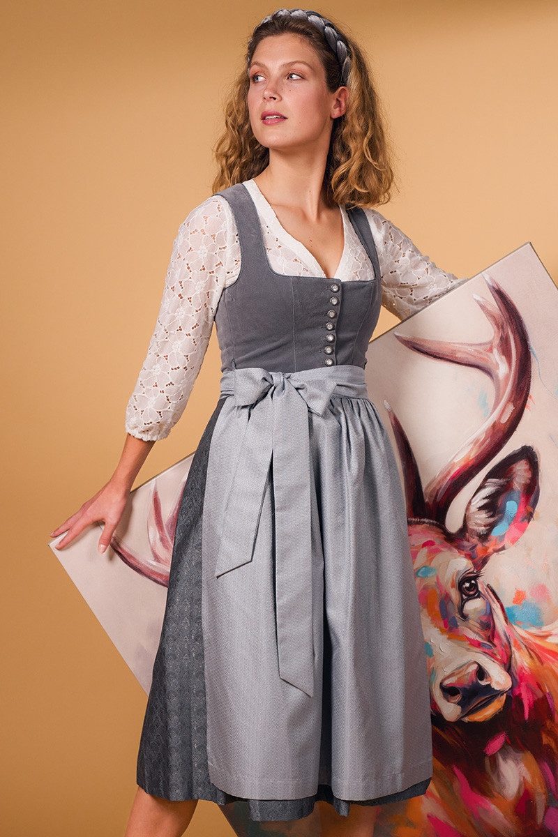 MarJo Dirndl Samt Dirndl 2tlg. - günstig online kaufen