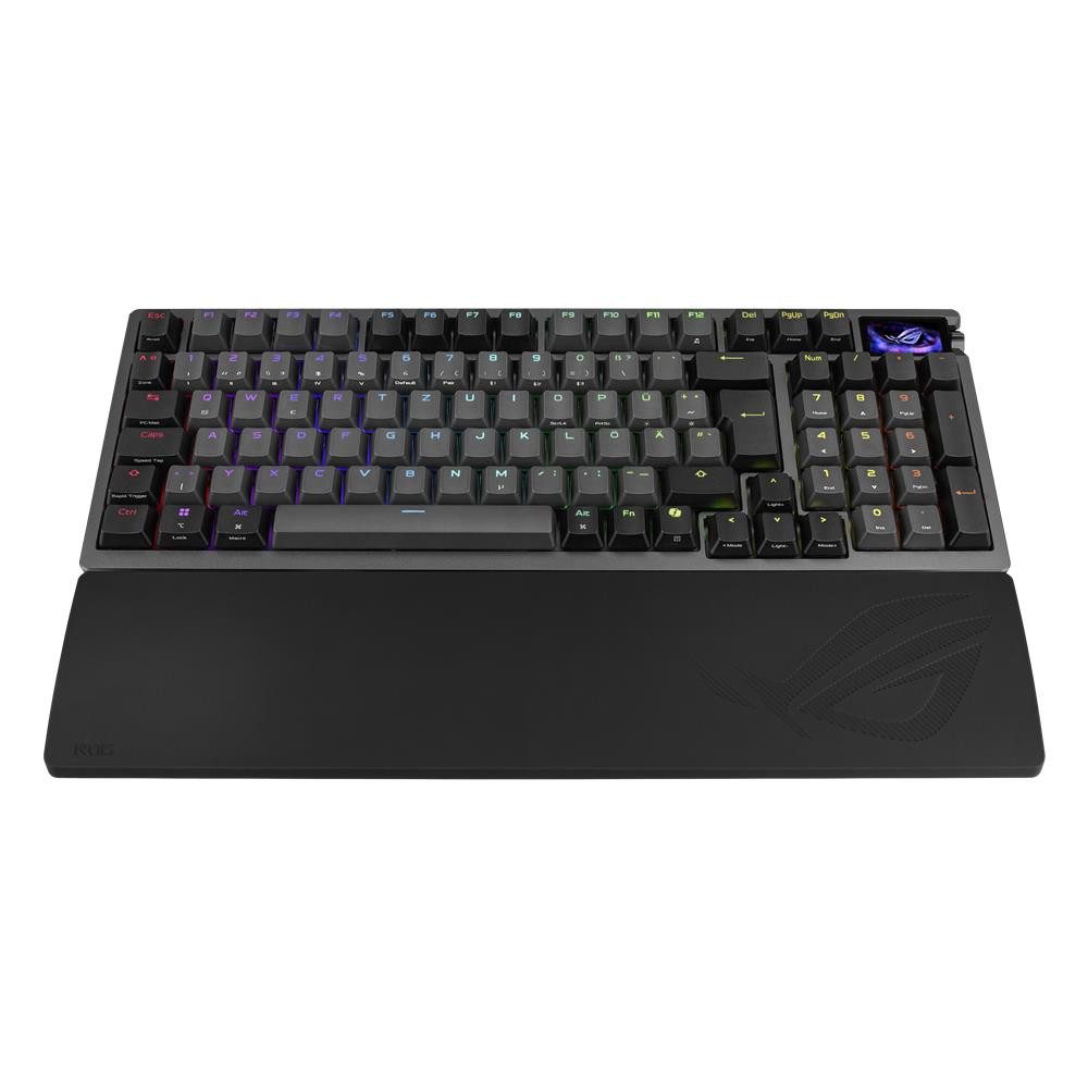 Asus ASUS ROG Azoth 96 HE Gaming-Tastatur (analoge Gaming Tastatur QWERTZ 96% Magnetic Switch OLED)