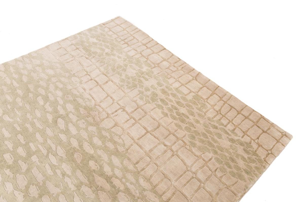Handgeknüpfter Sadraa Orientteppich Designteppich, 10 144x299 Moderner Orientteppich Nain rechteckig, / Trading, mm Höhe: