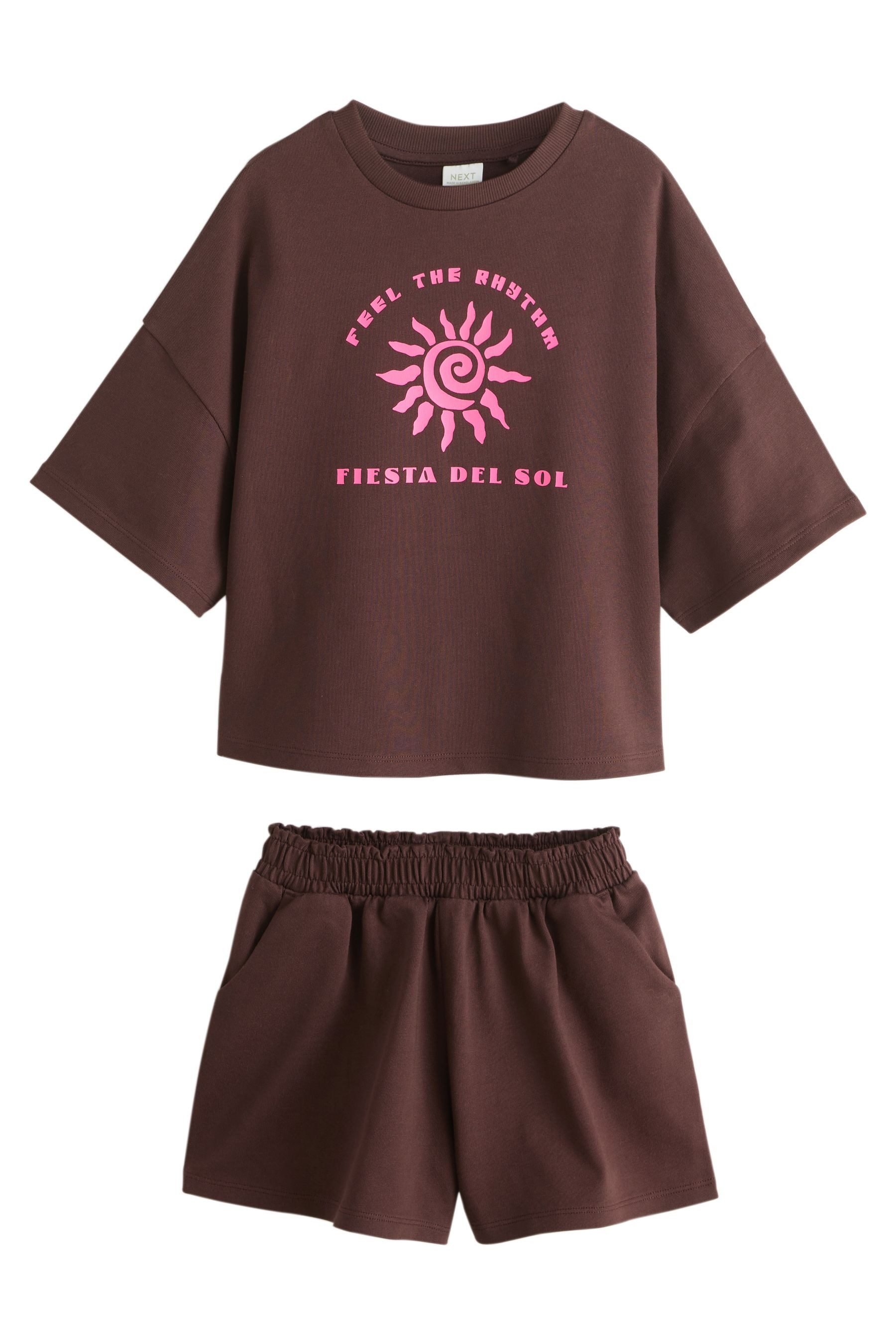 Shirt & Shorts Schweres T-Shirt und Shorts im Set