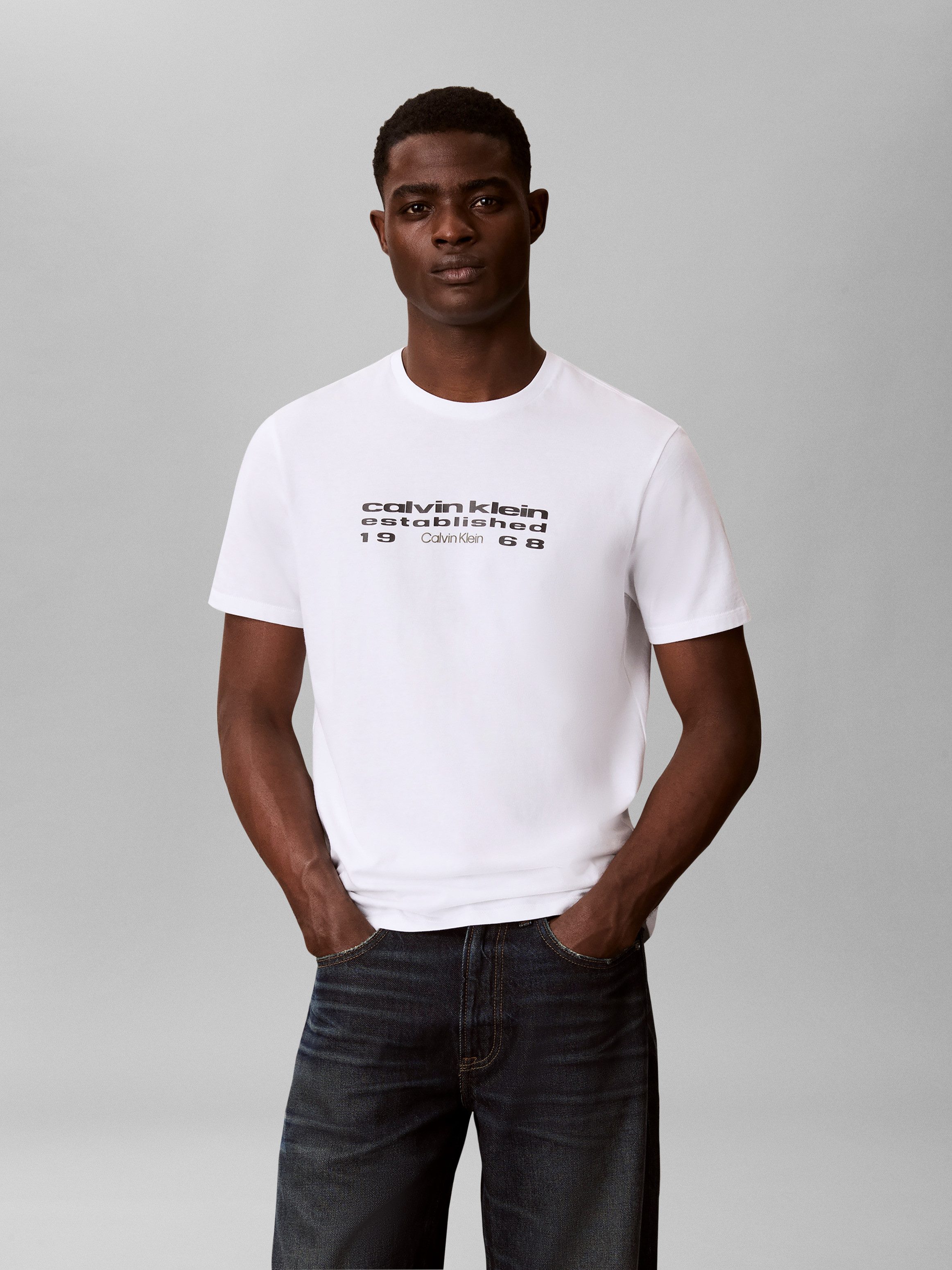 Calvin Klein Jeans T-Shirt CALVIN KLEIN FUTUR Regular fit mit Rundhalsausschnitt